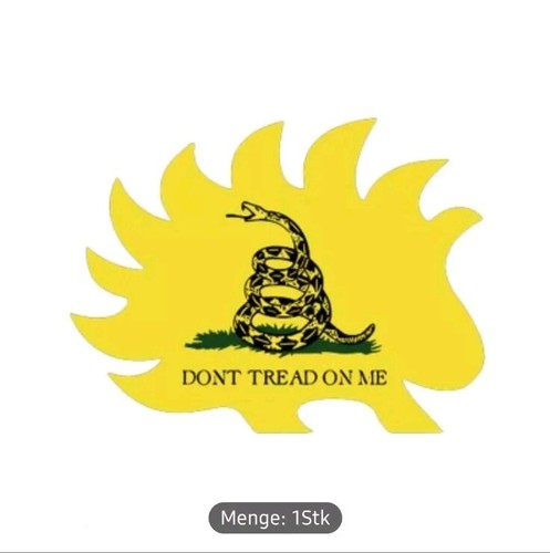 Patch Brodé DONT TREAD ON ME - Drapeau Gadsden Vert - Fermeture Velcro - Symbole Américain