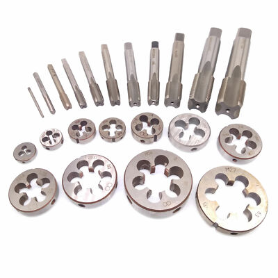 Left Hand M21 ~ M56 HSS Metric Thread Tap / Die / Kits Full Size Optional