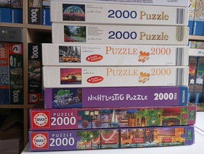 2000 Teile Puzzle Educa Grafika Kosmos Innovakids  XXL - Paket Konvolut Sammlung