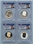 2014 Kennedy Half Dollar 50th Anniversary 4-Coin Silver Set  PCGS First Strike