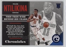 2017-18 Panini Chronicles Rookies Blue /199 Frank Ntilikina #127 ms9