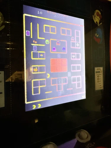 Arcade1Up パックマン アーケードゲームマシン PAC-MAN パーソナルカウンターケード 7427 - 画像19/23