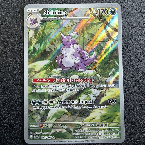 Nidoking 174/165 Sv: Scarlet & Violet 151 Holo