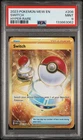 2023 POKEMON MEW EN-151 HYPER RARE #206 SWITCH PSA 9