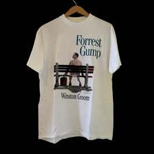 Vintage 1994 Forrest Gump “Have A Nice Day” Movie Promo T-shirt Reprint XL