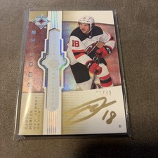 2023 Ultimate Collection 2023-24 Update Gold 1/49 Dawson Mercer #UE-DM Auto