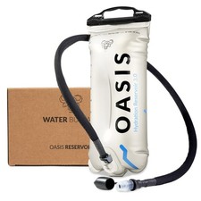 Water Buffalo Oasis Hydration Bladder 2L/3L - Leakproof, Insulated Hose, Bite Va