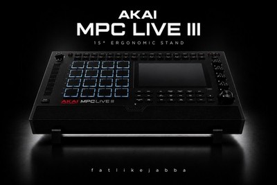 Akai MPC Live III Ständer   15° MPC Live 3 Desktop Rack Stand Riser Holder