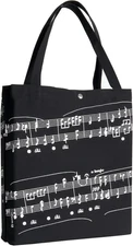Reusable Grocery Bags,Music bag,Canvas Tote Bag Perfect for Shopping