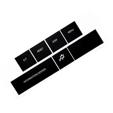 For 2005-2009 Jeep Chrysler Information Dash Button Repair Decal Sticker US Ship