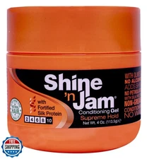 Ampro Shine 'n Jam Conditioning Gel Supreme Hold 4.0 Oz (Pack of 1)