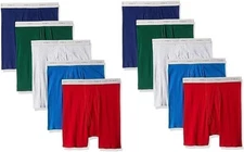 Hanes Men's 10-Pack Assorted Boxer Brief