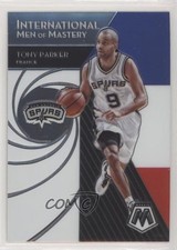 2019-20 Panini Mosaic International Men of Mastery Tony Parker #4 HOF 02to