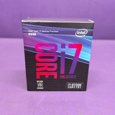 New Intel i7-8700K Desktop Processor 6 Cores 3.7GHz Unlocked LGA1151