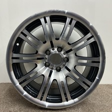 BMW E46 M3 Rear Wheel Alloy Rim 19" 9,5J ET:27 Black Diamond But 2229660