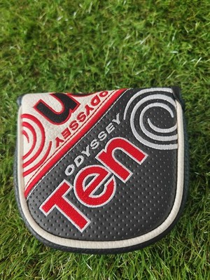 Odyssey White Hot Ten Mallet Putter Schwarz Rot Headcover Neu Magnetisch
