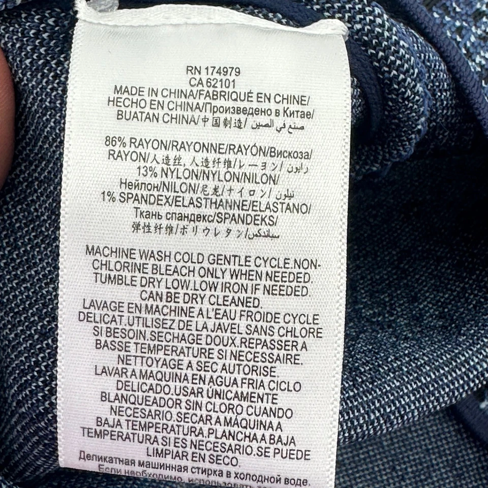 Top corto BCBG Maxazria cuello halter XL azul negro estampado de piel de serpiente Y2K estético Foto 4 de 4