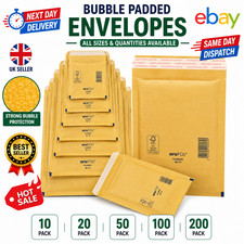 Episent Bubble Envelopes Padded Postal Bags Brown Mailers All Sizes & Quantities