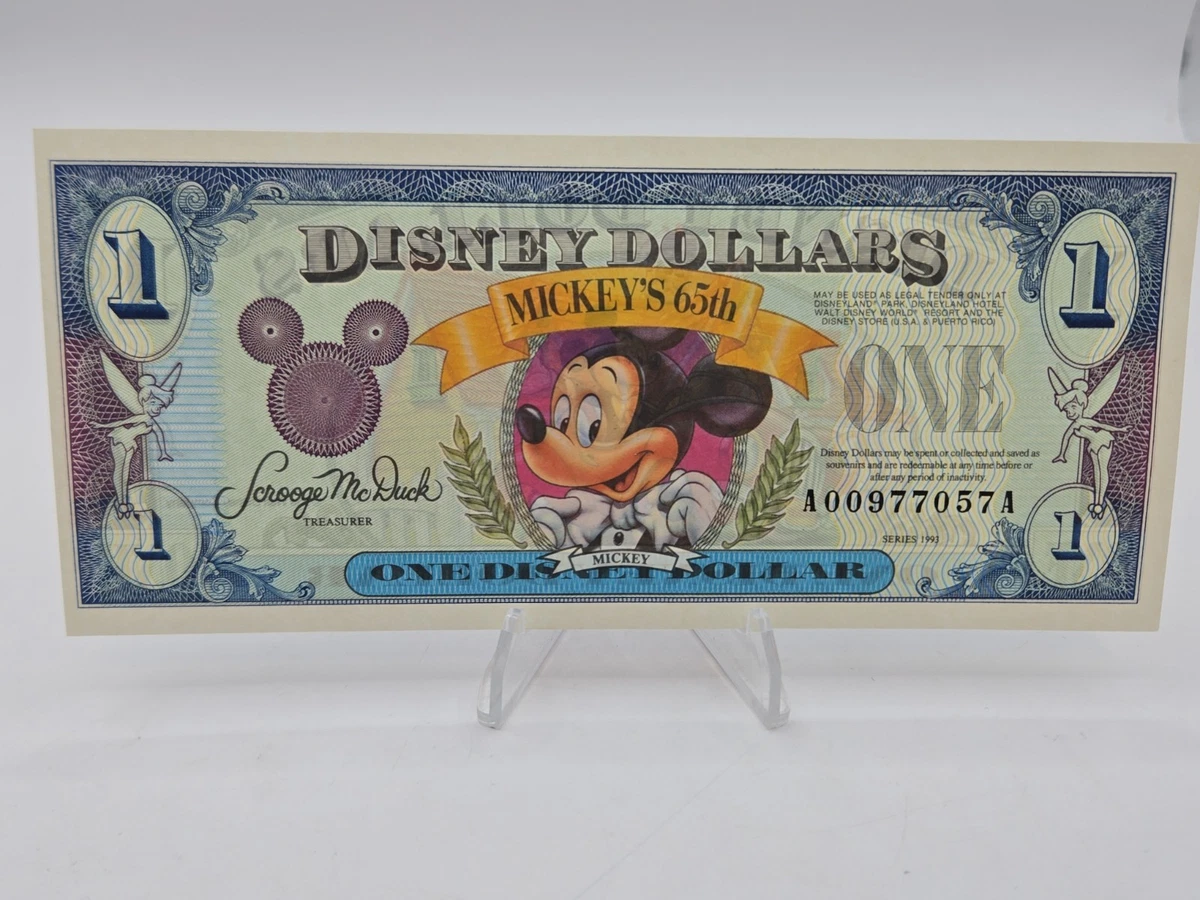 1993 Disney Dollar for sale | eBay