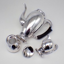 Tea/Coffee Set Antique Asian Silver for sale | eBay