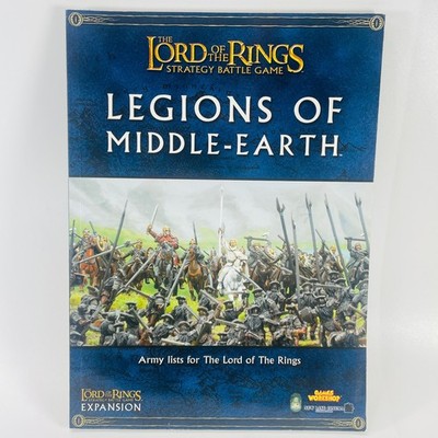 Lord of the Rings Strategy Battle Game Legions of Middle-Earth Sourcebook GW