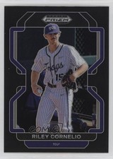 2022 Panini Prizm Draft Picks Black Prizm Riley Cornelio #PDP201 1jh2