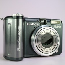 Canon fotocamera digitale PowerShot A640 10,0 megapixel schermo pieghevole nero testato