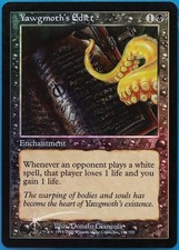 Yawgmoth's Edict FOIL 7th Edition PLD Black Uncommon CARD (491164) ABUGames