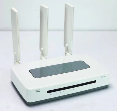 Cisco vEdge 100M 4G LTE Modem Router 5 Port Gigabit RJ-45 1x PoE vEdge 100M-AC - Bild 1 von 4