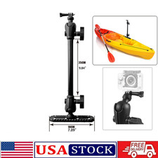 7*10"&ldquo;Adjustable Kayak Camera Mount W/Infinitely Extendable Stand, Kayak Sports