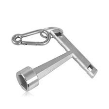New 13/16" Penta Curb Box Key Wrench for Meter Pit Lids Water Valve