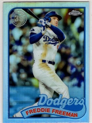 2024 Topps Chrome Update Baseball Freddie Freeman No.89CU-16 Los Angeles Dodgers
