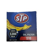 Engine Oil Filter STP S16. Engineered To Last Up To 5000 Miles Between Changes