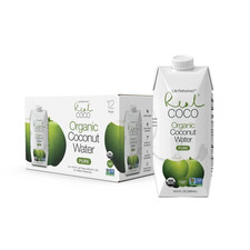 Real Coco Organic Pure Coconut Water 500Ml, 100 USDA Organic Coconut Water, Pac