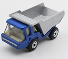 Matchbox Superfast #23 Atlas Dump Truck blue - silver dump. Lesney England