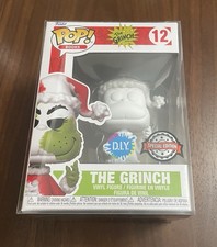 Funko Pop! Vinyl The Grinch #12 DIY White Special Edition Dr. Seuss New In Box