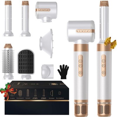 UKLISS Haarföhn Airstyler Haarstyler & Ionen Haartrockner Pro7 in 1, Hairstyler