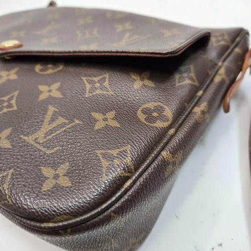 Borsa a tracolla Louis Vuitton Mabillon Monogram marrone usata - Foto 6 di 17