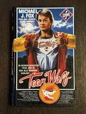 TEEN WOLF  Michael J. Fox (Zurück in die Zukunft) VHS UFA VIDEO HARTBOX