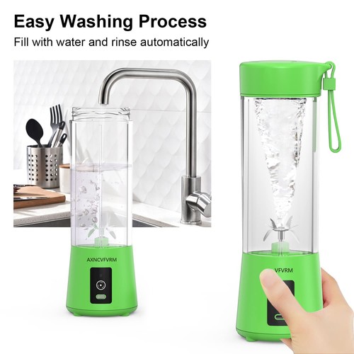 Portable Blender Juicer 4000mAh Personal High Speed Smoothie Blender USB Rech... - Picture 2 of 5