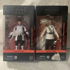 Star Wars Black Series Director Orson Krennic Dress and ISB Tactical Agent
