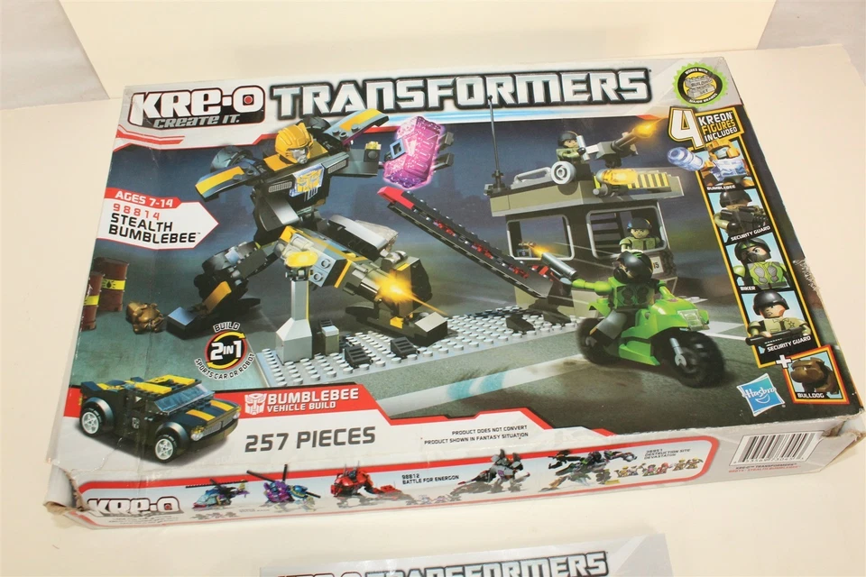 KRE-O Transformers Empty Box with instruction booklet Selling Empty Collectible - Image 4 of 4