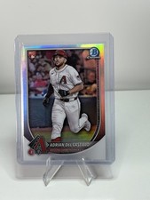 2025 Bowman Chrome Refractor Red RC Adrian Del Castillo