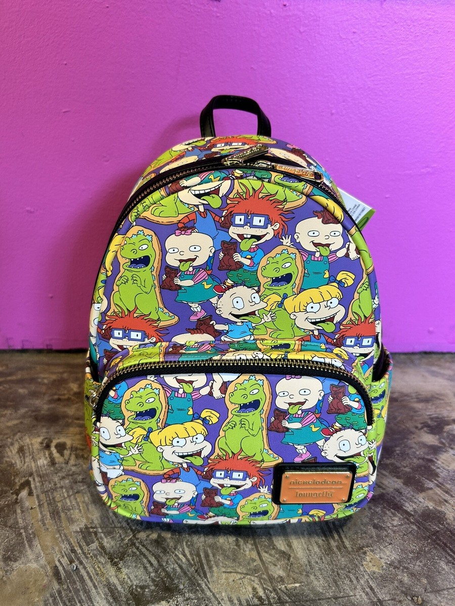 Loungefly Nickelodeon Rugrats All Over Print Back Pack Purse