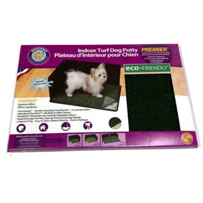 PoochPad Indoor Turf Dog Potty Classic Premier for Dogs 20 lbs NEW Training  Pad
