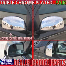 For 2005-2019 2020 2021 Nissan Frontier 05-12 Pathfinder CHROME Mirror Covers