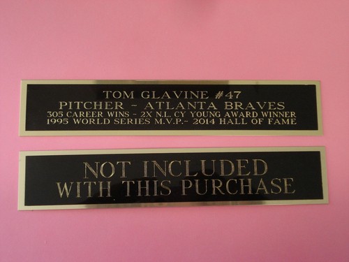 Roberto Clemente Pirates 1966 NL MVP Award Baseball Card Plaque Nameplate 1 X 3 - Picture 6 of 12