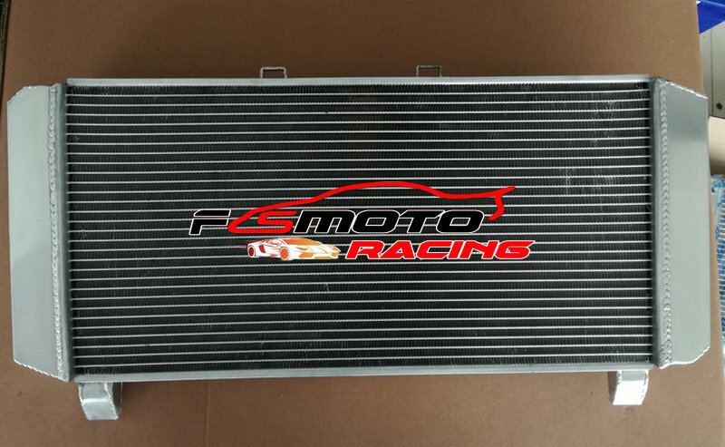 Aluminum radiator + fan For LOTUS Esprit S3 1980-1987 manual 1981 1982 1983 1984