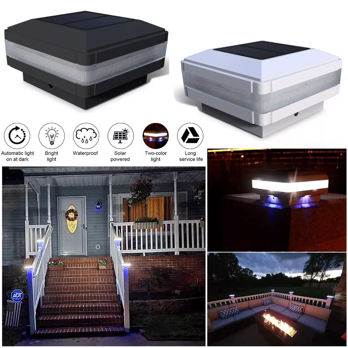 5x5 solar post lights deals