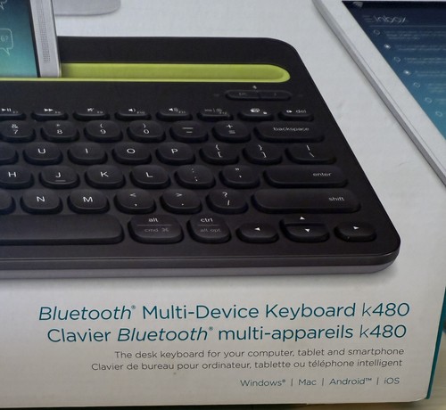 Logitech K480 Bluetooth Keyboard Black Multi-Device 920-006342 NFS - Picture 4 of 15